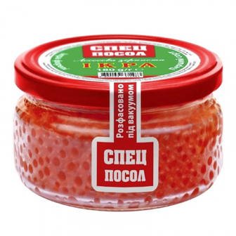 Ікра лососева зерниста Спецполсол форелі 1с. с/б 180г