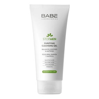 Очищувальний гель BABE Laboratorios Stop AKN для жирної та проблемної шкіри 200 мл