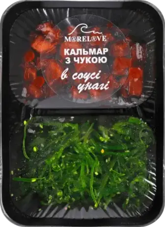Кальмар Morelove з чукою в соусі унагі 300 г