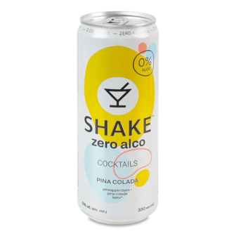 Напій Shake Cocktails Піна Колада безалкогольний з/б (0,33л)