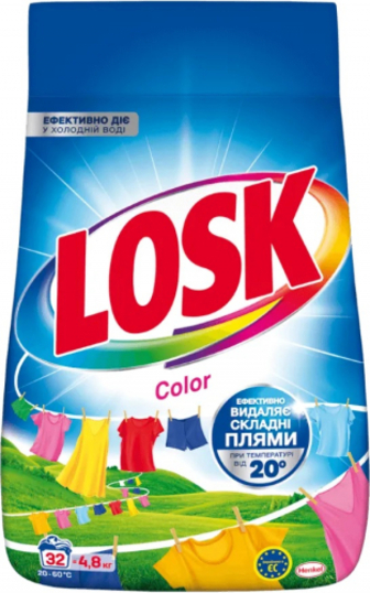Порошок пральний Losk Color 4.8кг