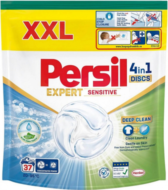 Капсули Persil Discs Expert Sensitive 4in1 37шт.//