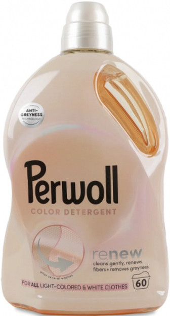 Засіб мийний Perwoll Renew Color Detergent д/прання 3л