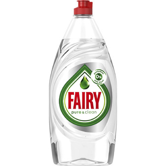 Гель для миття посуду Fairy Pure & Clean 900 мл (8006530111522)