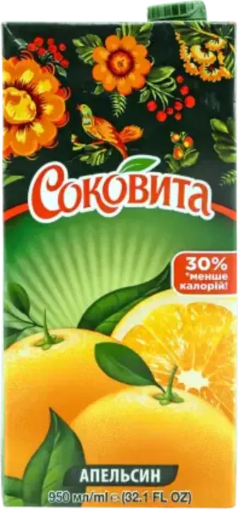 Напій Соковита Апельсиновий 950 мл
