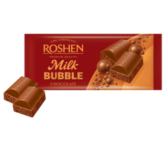 Шоколад Roshen пористий молочний 80г