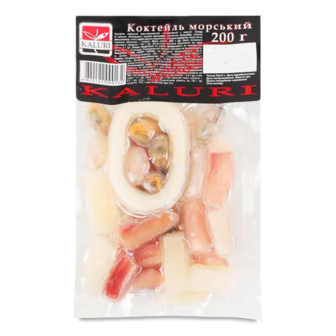Коктейль морський Kaluri варено-морожений, вакуум (200г)