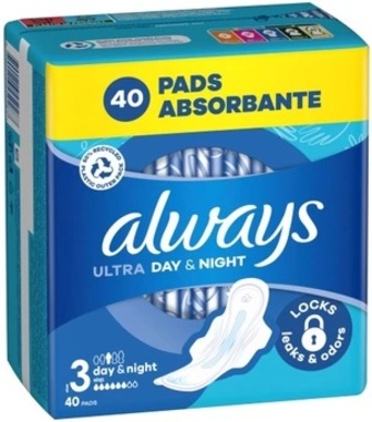 Прокладки Always Ultra Day&Night 40шт.