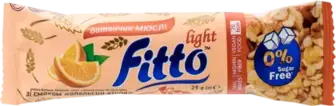 Батончик-мюслі Fitto Light апельсин та кіноа без цукру 25 г