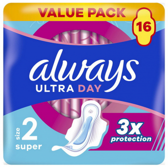 Прокладки Always Ultra day гігієнічні тонкі ароматизовані 16шт
