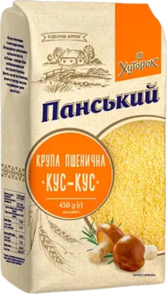 Крупа Кус-кус Хуторок Панський пшенична 450 г