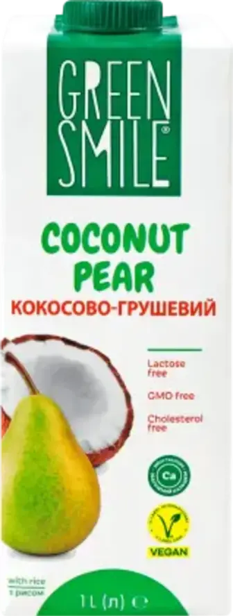 Напій Green Smile рисово-кокосовий з наповнювачем Груша 1 кг