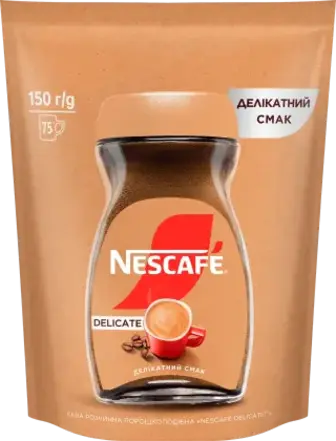 Кава Nescafe Delicate розчинна 150 г
