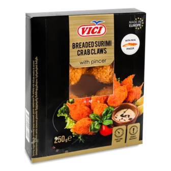 Клешні крабові VICI з когітком у паніровці (250г)