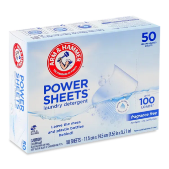 Серветки для прання Arm&Hammer без запаху (50шт)