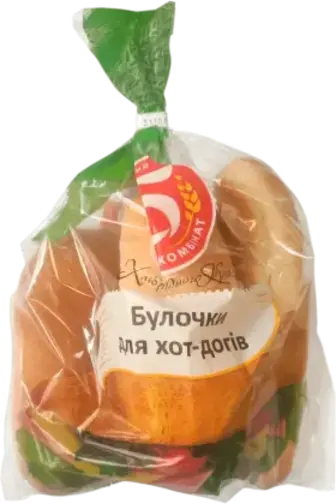 Булки Хлібозавод №5 для хот-догів 240 г