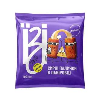 Сирні палички 300 г ЇЗІ в паніровці заморожені п/ет 
