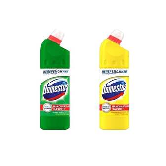 Засіб універсальний 0,75 л Domestos Лимон / Хвойна Свіжість п/флакон 