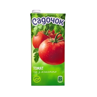 Сік 0,95л Садочок Томат з сіллю 