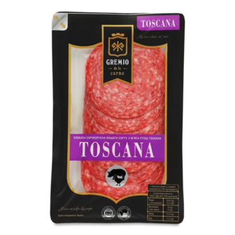 Ковбаса Gremio de la carne Toskana с/к в/ґ (75г)