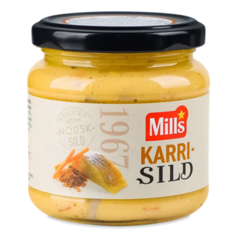 Оселедець Mills в соусі з карі (225г)