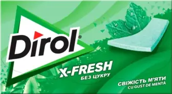 Жувальна гумка Dirol X-Fresh свіжість м`яти 13.5 г