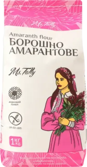 Борошно амарантове Ms.Tally без глютену 1 кг