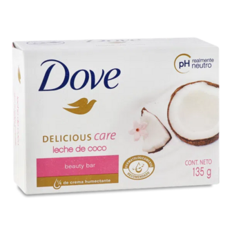 Крем-мило Dove кокосове молочко та пелюстки жасмину (135г)