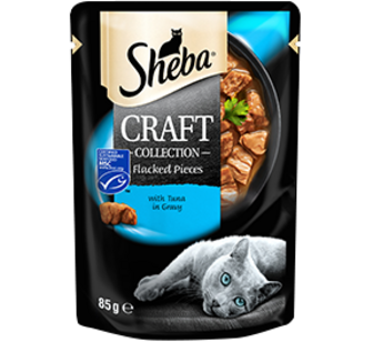 Корм Sheba Тунець в соусі для котів 85г
