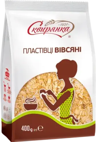 Пластівці вівсяні Сквирянка 400 г