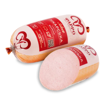 Ковбаса Фарро Лікарська варена в/с (500г)