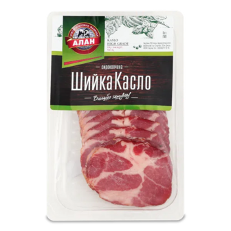Шийка «Алан» «Касло» с/к в/ґ, нарізка (100г)