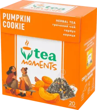 Чай Tea Moments Гарбузове печиво гречаний 20х1.8 г