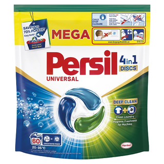 Диски для прання Persil 4in1 Discs Universal Deep Clean 60 шт (9000101830910)