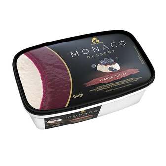 Морозиво 0,55 кг Три Ведмеді "Monaco Dessert" "Panna Cotta" пл/лоток 