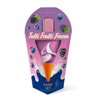 Набір косметичний Liora Tutti Frutti Frozen Крем для рук 50 мл + Манікюрна пилочка і паличка (4823106004330)