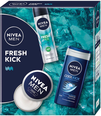 Набір для чоловіків Nivea Men Fresh Kick 475 мл (4006000118666)