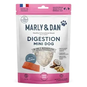 Marly & Dan Digestion Mini ласощі для собак 50 г - лосось