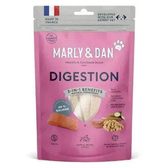 Marly & Dan Digestion ласощі для собак 80 г - лосось