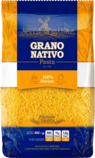 Макаронні вироби Grano Nativo Павутинка 400 г