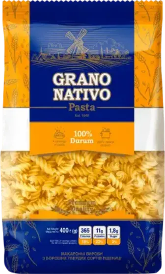 Макаронні вироби Grano Nativo Спіральки 400 г