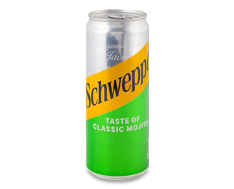 Напій соковмісний Schweppes Classic Mojito (0,33л)