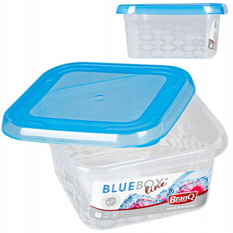 Харчовий контейнер BranQ Blue Box з кришкою 0.45 л (5901098204507)