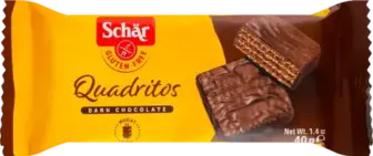 Вафлі Schar з какао в темному шоколаді 40 г
