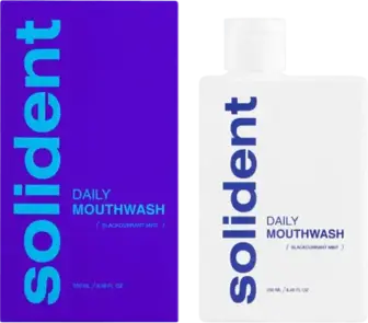 Ополіскувач порожнини рота Solident Blackcurrant mint Смородина та М`ята 250 мл