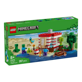 Конструктор LEGO Minecraft Будинок з вибухівки в джунглях 21275
