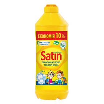 Засіб для миття дитячого посуду 550 мл Satin Organic Balance п/флакон 