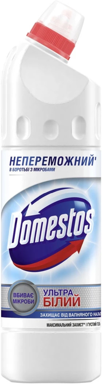 Засіб для чищення унітазу Domestos Ультра білий 750 мл (8720181679070)