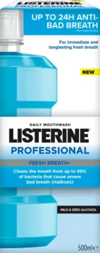 Ополіскувач порожнини рота Listerine Професійний Свіжий подих 500 мл