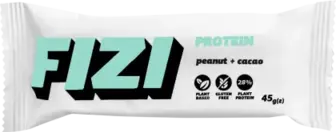 Батончик Fizi Peanut and cacao без цукру протеїновий 45 г